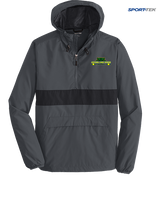 Crystal Lake South HS Football Stacked - Mens Sport Tek Jacket