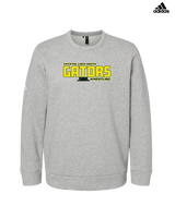Crystal Lake South HS Wrestling Bold - Mens Adidas Crewneck