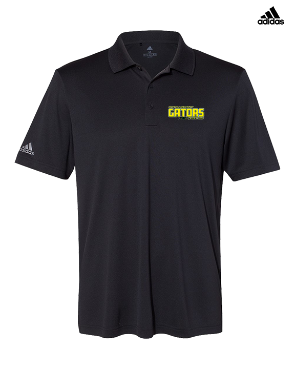 Crystal Lake South HS Wrestling Bold - Mens Adidas Polo