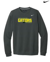 Crystal Lake South HS Wrestling Bold - Mens Nike Crewneck