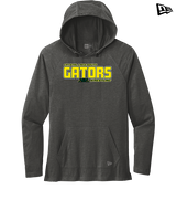Crystal Lake South HS Wrestling Bold - New Era Tri-Blend Hoodie