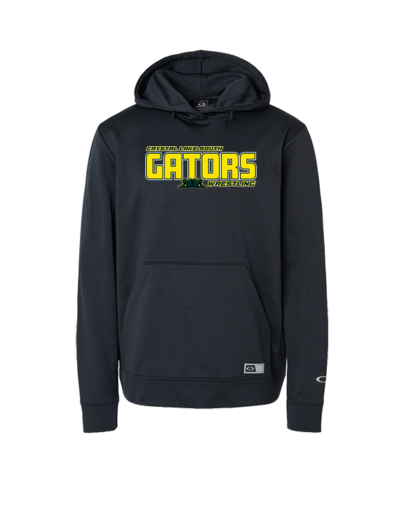 Crystal Lake South HS Wrestling Bold - Oakley Performance Hoodie
