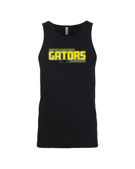 Crystal Lake South HS Wrestling Bold - Tank Top