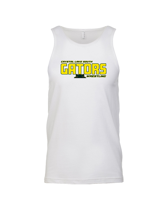 Crystal Lake South HS Wrestling Bold - Tank Top