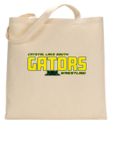 Crystal Lake South HS Wrestling Bold - Tote