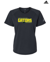 Crystal Lake South HS Wrestling Bold - Womens Adidas Performance Shirt