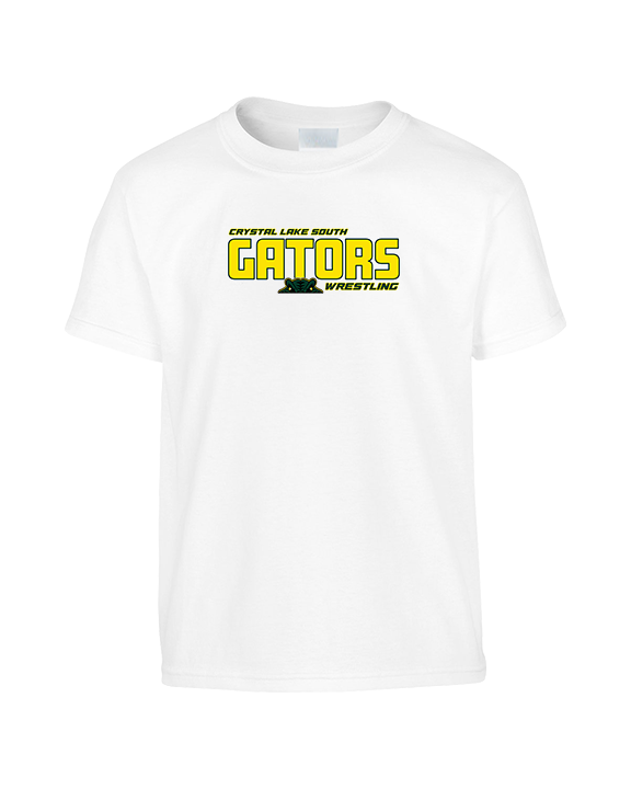 Crystal Lake South HS Wrestling Bold - Youth Shirt