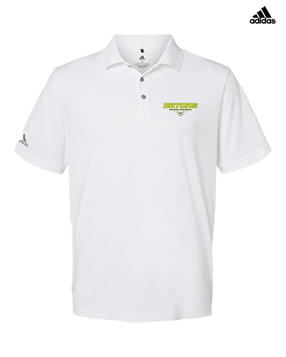 Crystal Lake South HS Wrestling Design - Mens Adidas Polo