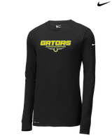 Crystal Lake South HS Wrestling Design - Mens Nike Longsleeve