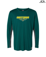 Crystal Lake South HS Wrestling Design - Mens Oakley Longsleeve