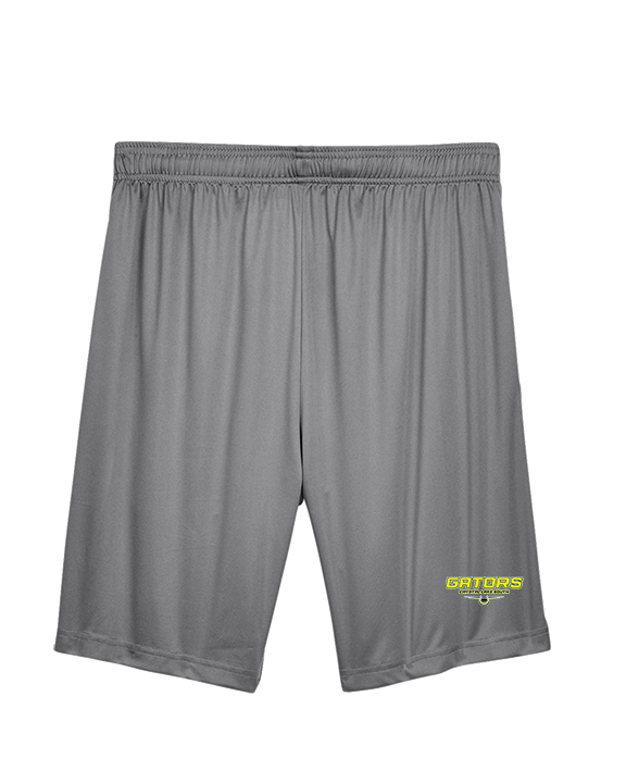 Crystal Lake South HS Wrestling Design - Mens Training Shorts with Pockets