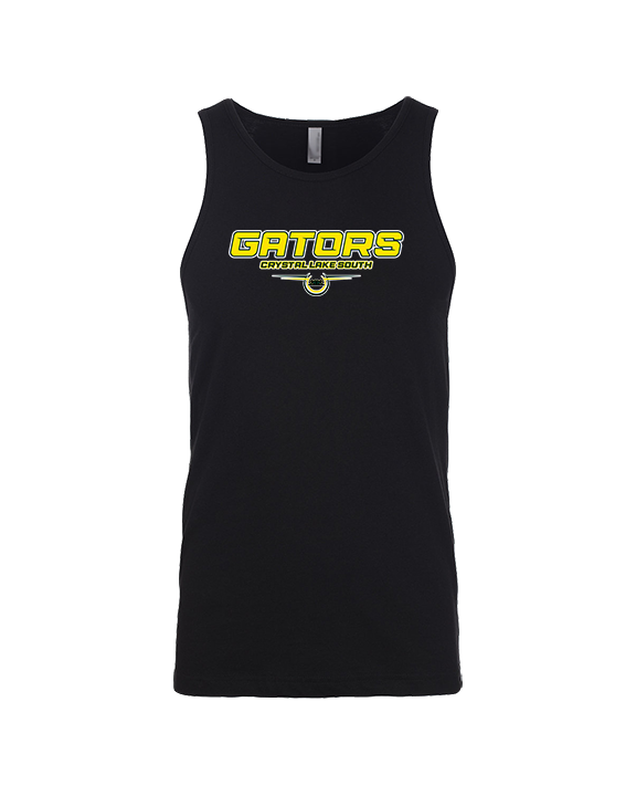 Crystal Lake South HS Wrestling Design - Tank Top