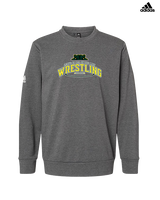 Crystal Lake South HS Wrestling Leave It - Mens Adidas Crewneck