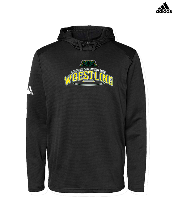 Crystal Lake South HS Wrestling Leave It - Mens Adidas Hoodie