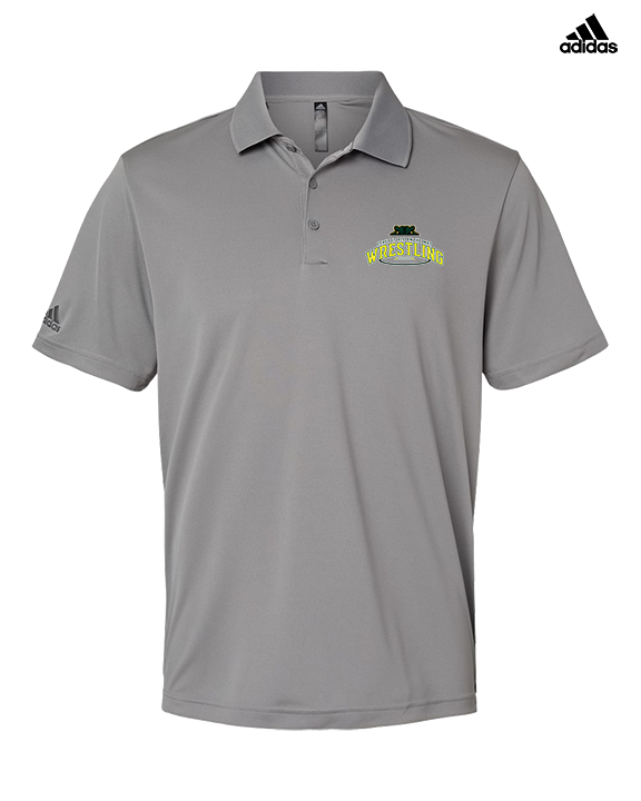 Crystal Lake South HS Wrestling Leave It - Mens Adidas Polo