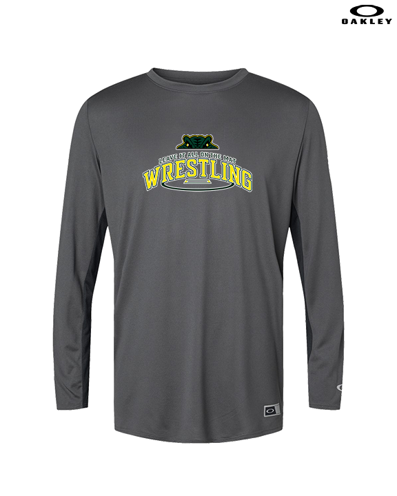 Crystal Lake South HS Wrestling Leave It - Mens Oakley Longsleeve