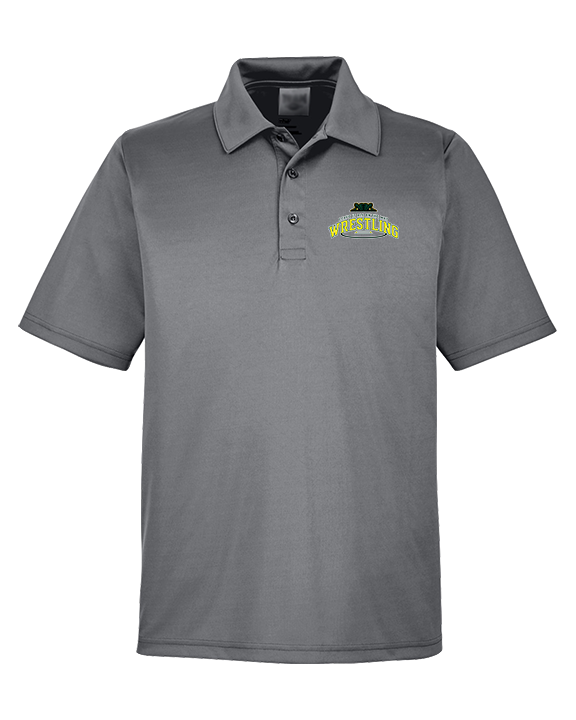 Crystal Lake South HS Wrestling Leave It - Mens Polo