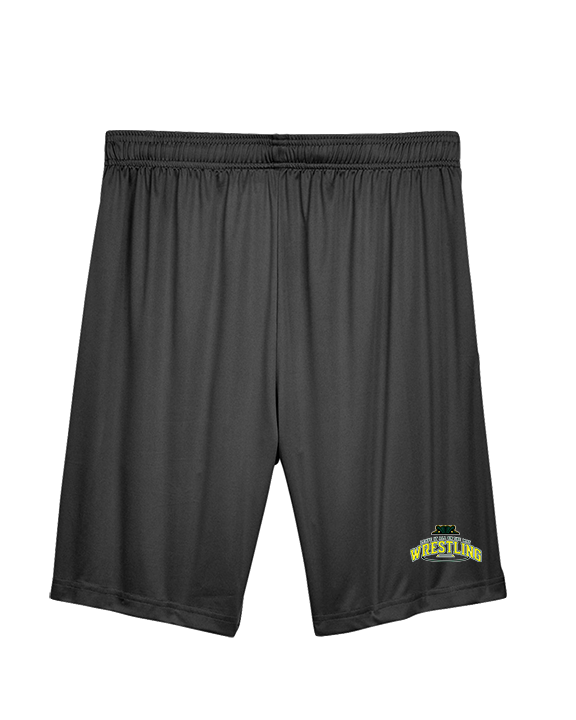 Crystal Lake South HS Wrestling Leave It - Mens Training Shorts with Pockets