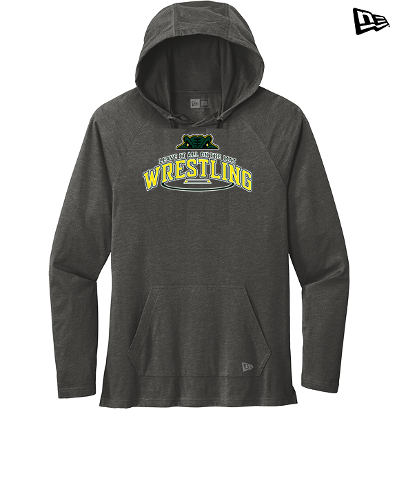 Crystal Lake South HS Wrestling Leave It - New Era Tri-Blend Hoodie