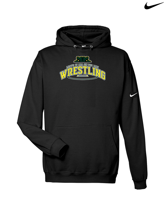 Crystal Lake South HS Wrestling Leave It - Nike Club Fleece Hoodie