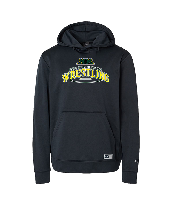 Crystal Lake South HS Wrestling Leave It - Oakley Performance Hoodie