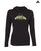 Crystal Lake South HS Wrestling Leave It - Womens Adidas Hoodie
