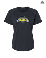 Crystal Lake South HS Wrestling Leave It - Womens Adidas Performance Shirt