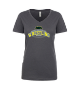 Crystal Lake South HS Wrestling Leave It - Womens Vneck