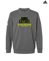 Crystal Lake South HS Wrestling Stacked - Mens Adidas Crewneck