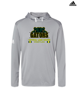 Crystal Lake South HS Wrestling Stacked - Mens Adidas Hoodie