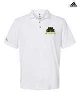 Crystal Lake South HS Wrestling Stacked - Mens Adidas Polo