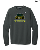 Crystal Lake South HS Wrestling Stacked - Mens Nike Crewneck
