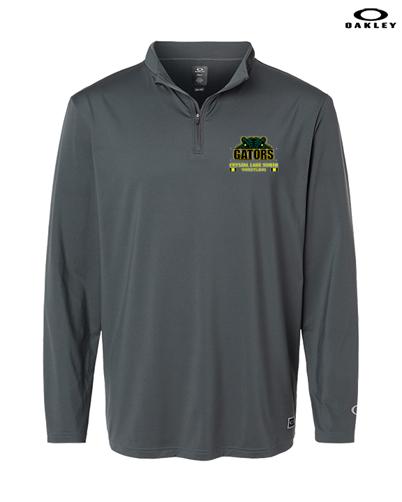 Crystal Lake South HS Wrestling Stacked - Mens Oakley Quarter Zip