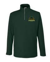 Crystal Lake South HS Wrestling Stacked - Mens Quarter Zip