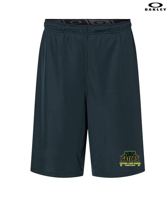 Crystal Lake South HS Wrestling Stacked - Oakley Shorts