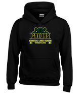Crystal Lake South HS Wrestling Stacked - Unisex Hoodie