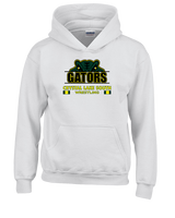 Crystal Lake South HS Wrestling Stacked - Unisex Hoodie