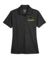 Crystal Lake South HS Wrestling Stacked - Womens Polo