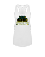 Crystal Lake South HS Wrestling Stacked - Womens Tank Top