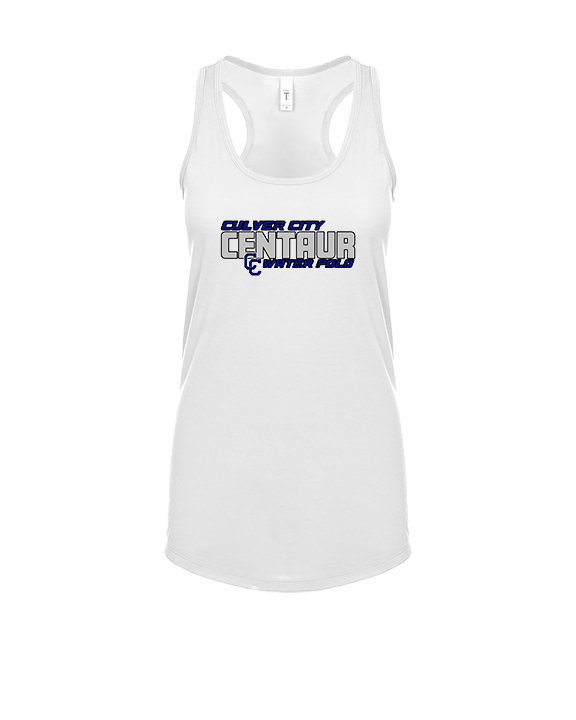 Culver City HS Water Polo Bold - Womens Tank Top