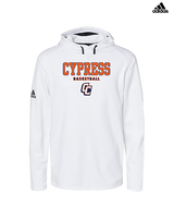 Cypress HS Boys Basketball Block - Mens Adidas Hoodie