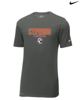 Cypress HS Boys Basketball Block - Mens Nike Cotton Poly Tee