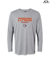 Cypress HS Boys Basketball Block - Mens Oakley Longsleeve
