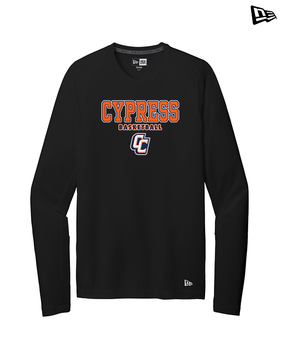 Cypress HS Boys Basketball Block - New Era Performance Long Sleeve