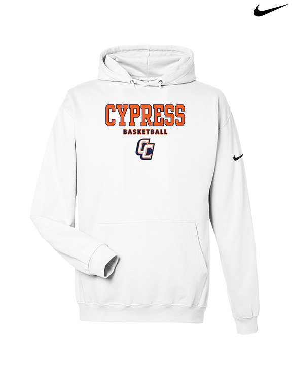 Cypress HS Boys Basketball Block - Nike Club Fleece Hoodie