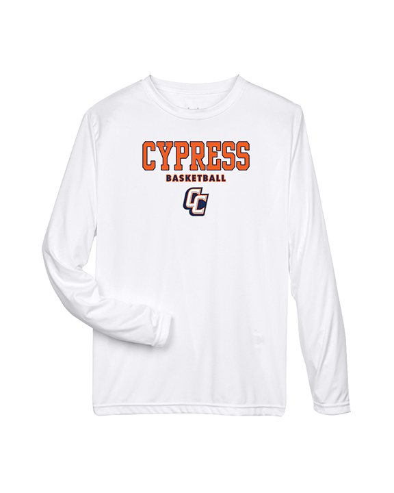 Cypress HS Boys Basketball Block - Performance Longsleeve