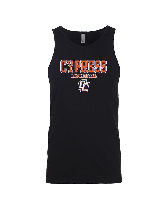 Cypress HS Boys Basketball Block - Tank Top