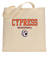 Cypress HS Boys Basketball Block - Tote