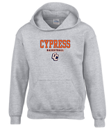 Cypress HS Boys Basketball Block - Youth Hoodie