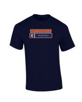 Cypress HS Boys Basketball Pennant - Cotton T-Shirt